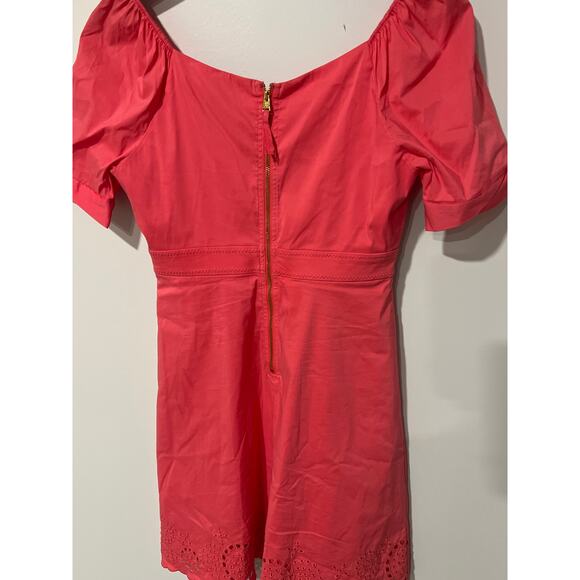 BCBGMaxazria, Pink Cutout Dress, Size 2, KB428 - Picture 6 of 6